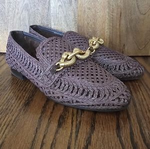 Tory Burch Jessa Raffia Loafer (Women) 7